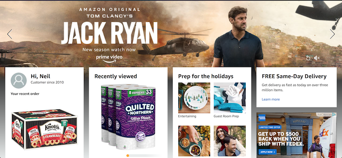 Amazon Personalize - Xu hướng Marketing 2020